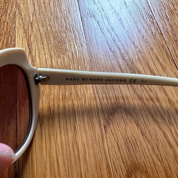 Marc by Marc Jacobs Large Sunglasses Brown and Cream Style MMJ 262/S - Picture 6 of 9